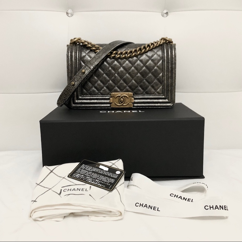 🚫SOLD🚫RARE Chanel Boy Old Medium Flap Bag